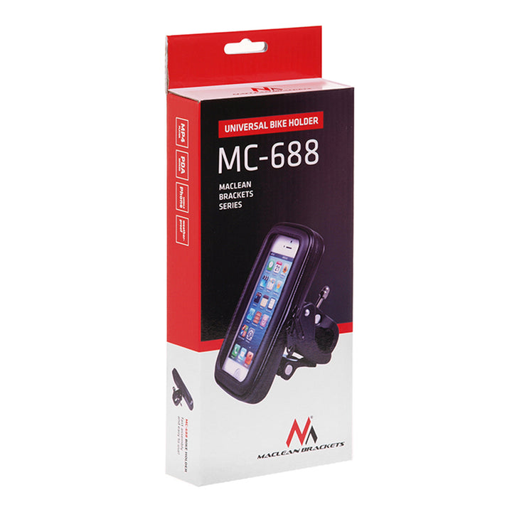 Support Maclean, vélo, téléphone, taille M étanche, universel, MC-688