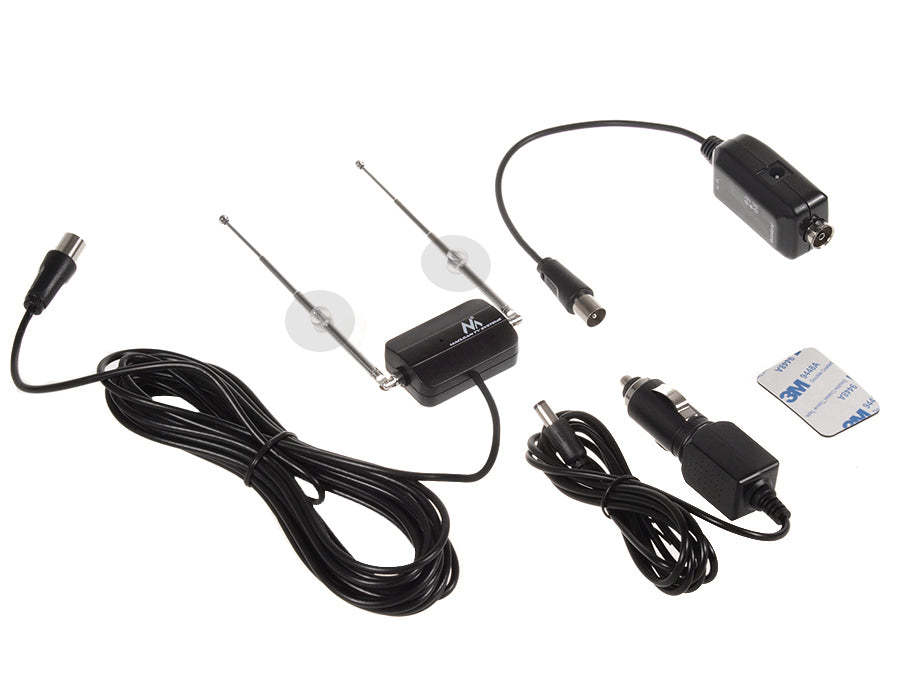Antenne TV DVB-T numérique intérieur amplificateur de voitureMaclean MCTV-986