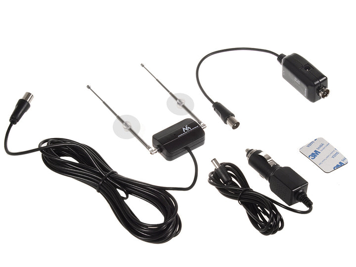 Antenne TV DVB-T numérique intérieur amplificateur de voitureMaclean MCTV-986