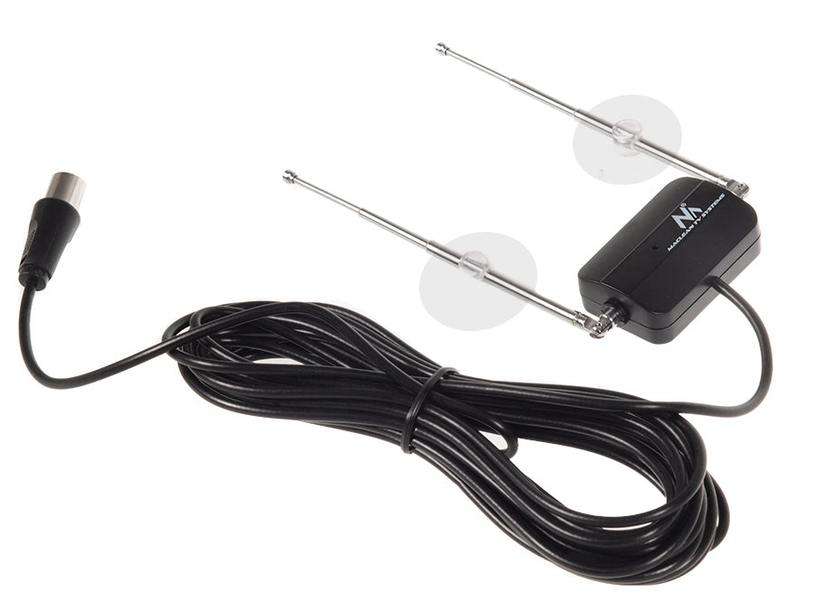 Antenne TV DVB-T numérique intérieur amplificateur de voitureMaclean MCTV-986