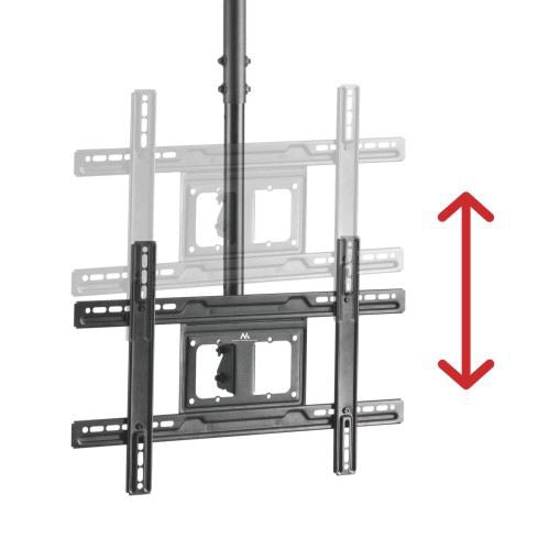 Maclean MC-803 Support de montage au plafond pour téléviseur à écran plasma LCD OLED QLED LED 23-100" max 50 kg max VESA 600x400