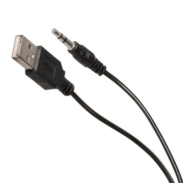 Haut-parleurs d'ordinateur 6W USB Silver&Black Audiocore AC870 B