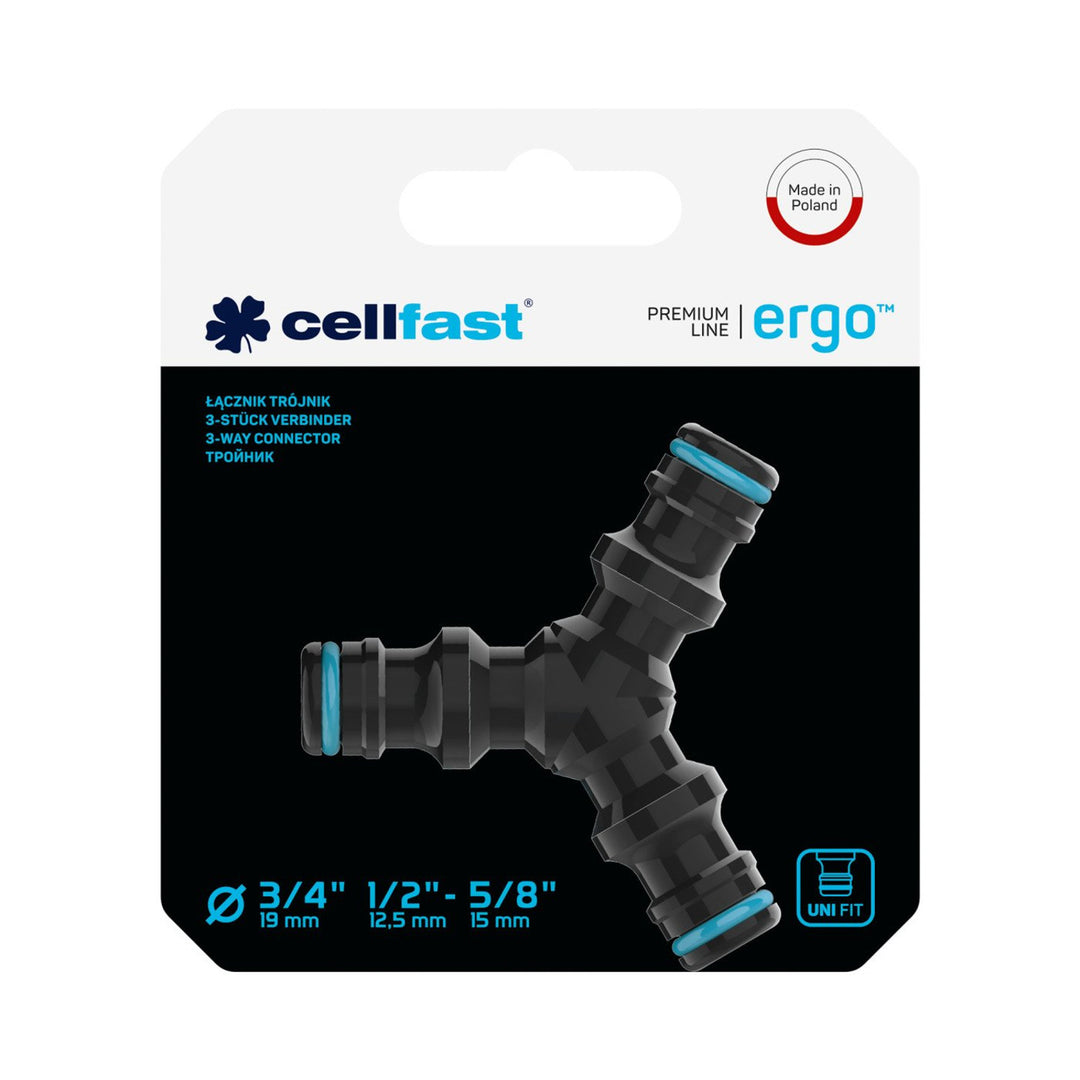 Cellfast Ergo Line drievoudige aansluiting voor 1/2'' en 3/4''