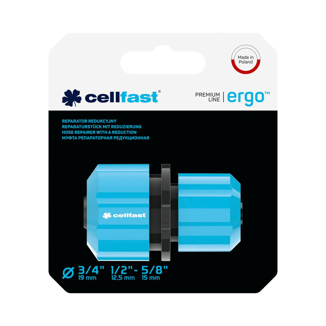 Réparateur raccord 1/2 "-3/4" Cellfast Ergo Line bleu