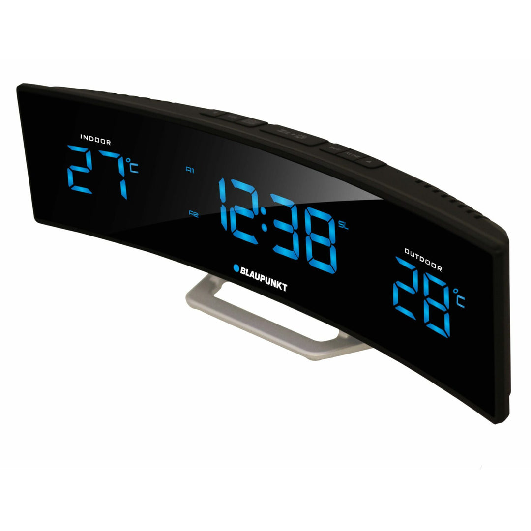 RM wekkerradio LCD display Temperatuursensor Snooze-functie Blaupunkt CR12BK