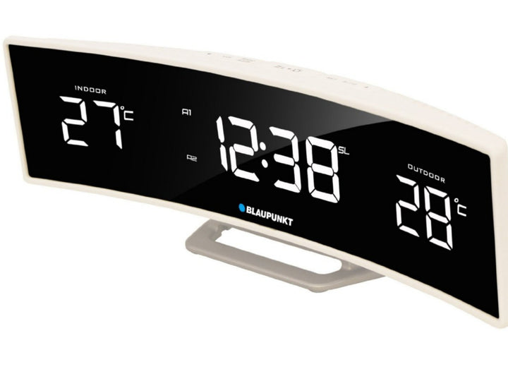 RM wekkerradio LCD display Temperatuursensor Snooze-functie Blaupunkt CR12BK