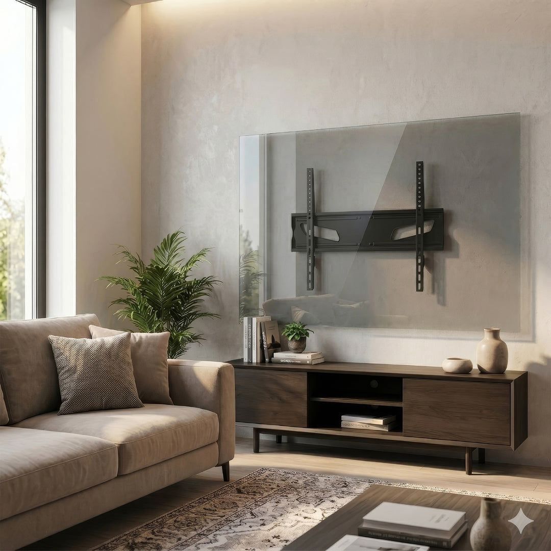 Brandbare muurbeugel voor tv of scherm 37-80" 40 kg Maclean MC-723 B