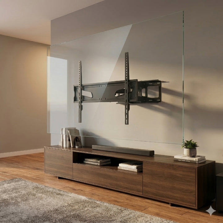 Brandbare muurbeugel voor tv of scherm 37-80" 40 kg Maclean MC-723 B