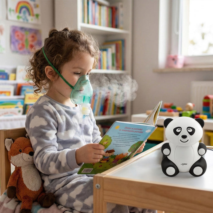 Professionele medische inhalator voor kinderen Panda Promedix PR-812