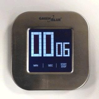Minuterie magnétique numérique chronomètre GreenBlue GB524