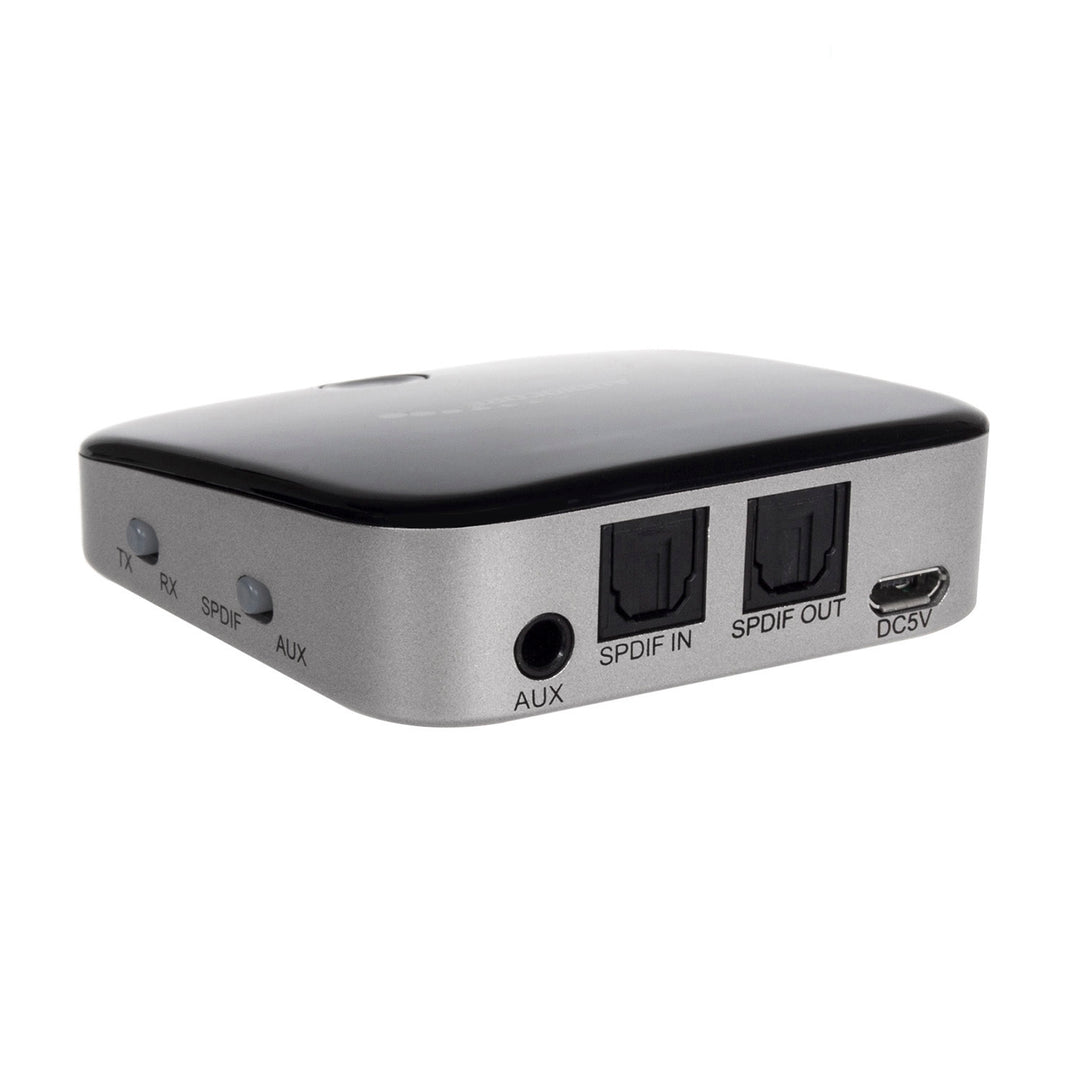 Audiocore AC830 Bluetooth zender- en ontvangeradapter en ontvanger met Toslink (SPDIF) en AUX/aansluiting.