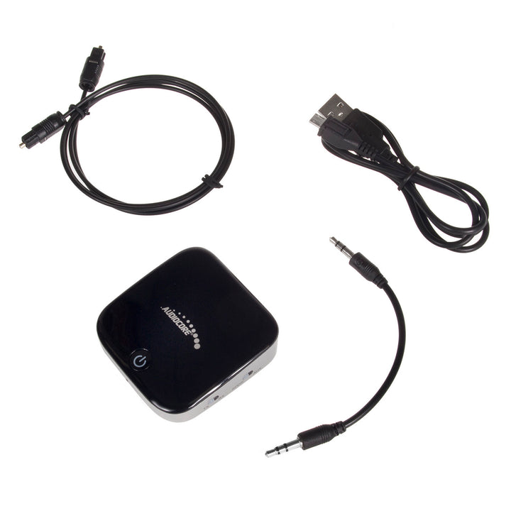 Audiocore AC830 Bluetooth zender- en ontvangeradapter en ontvanger met Toslink (SPDIF) en AUX/aansluiting.