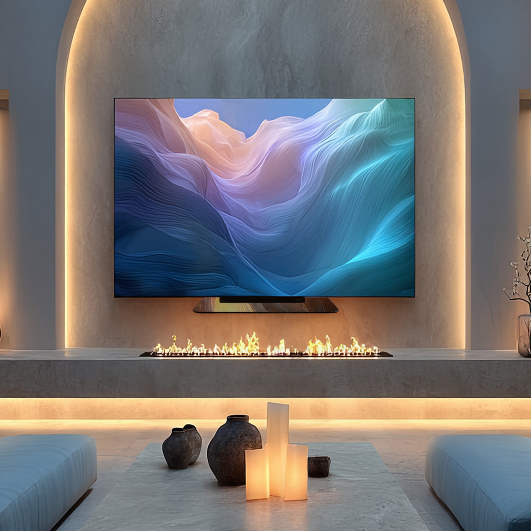 Ondersteuning voor RTV DVD-apparatuur in glas max 10 kg Maclean MC-738