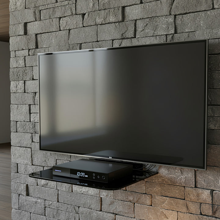 Ondersteuning voor RTV DVD-apparatuur in glas max 10 kg Maclean MC-738