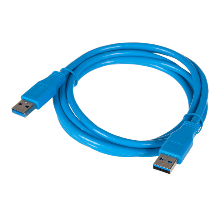 USB 3.0-kabel 1,8 m A blauwe connector Maclean MCTV-583