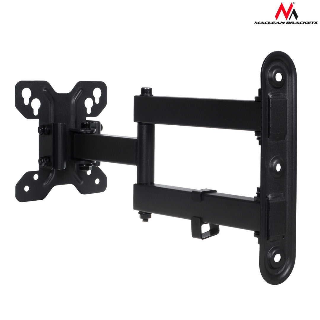 Support TV mural pivotant et ajustable pour moniteur 13-32'' 30 kg Maclean MC-740