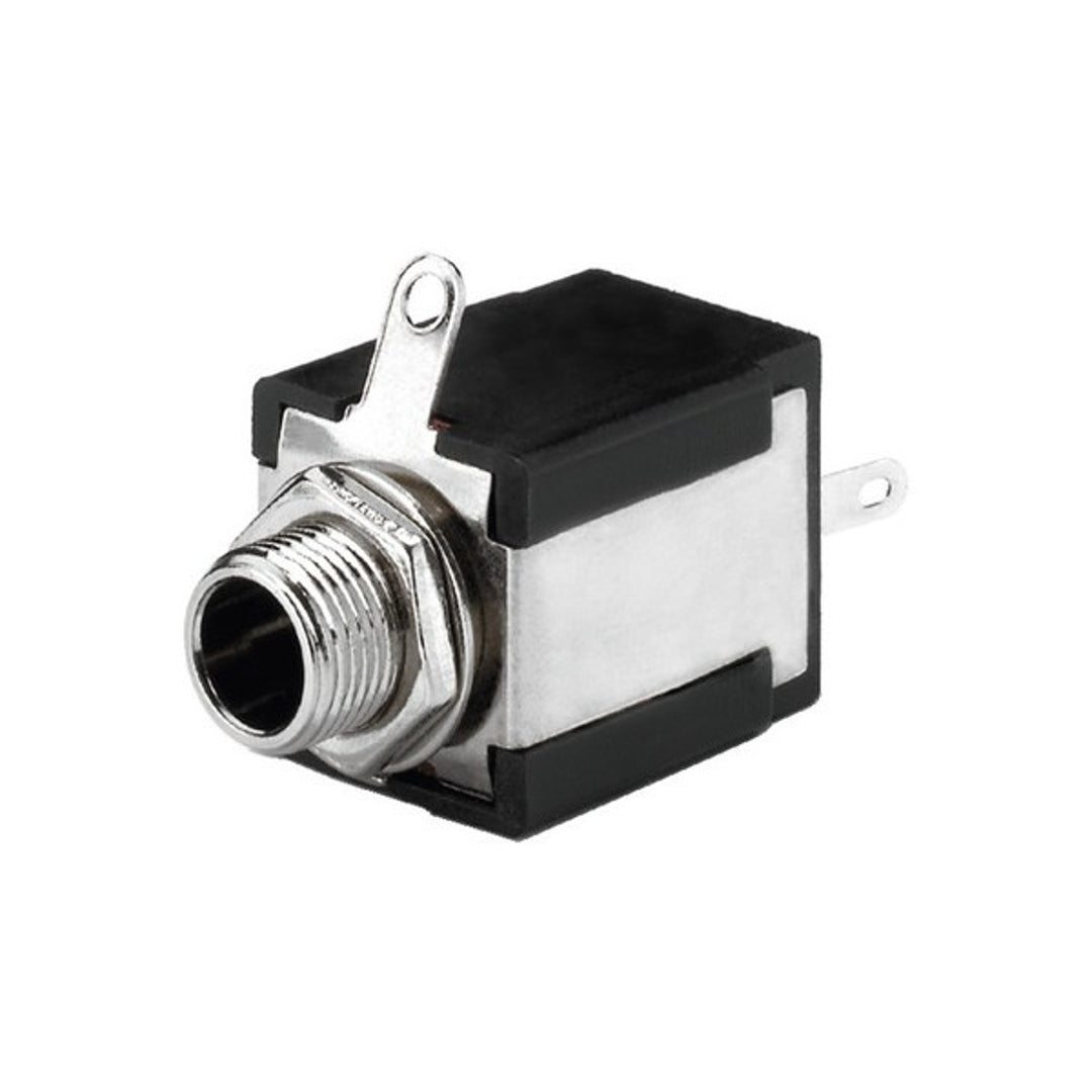 6.3mm jack assemblée stéréo boîtier en plastique