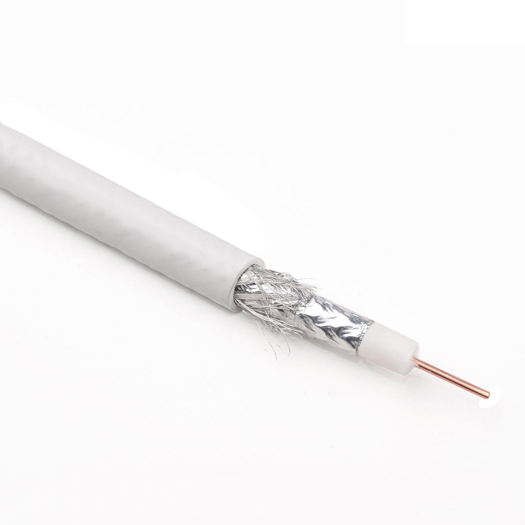 Maclean Coaxial Cable, Satellite Antenna Cable, 1.0CCS RG6, 100M, MCTV-572