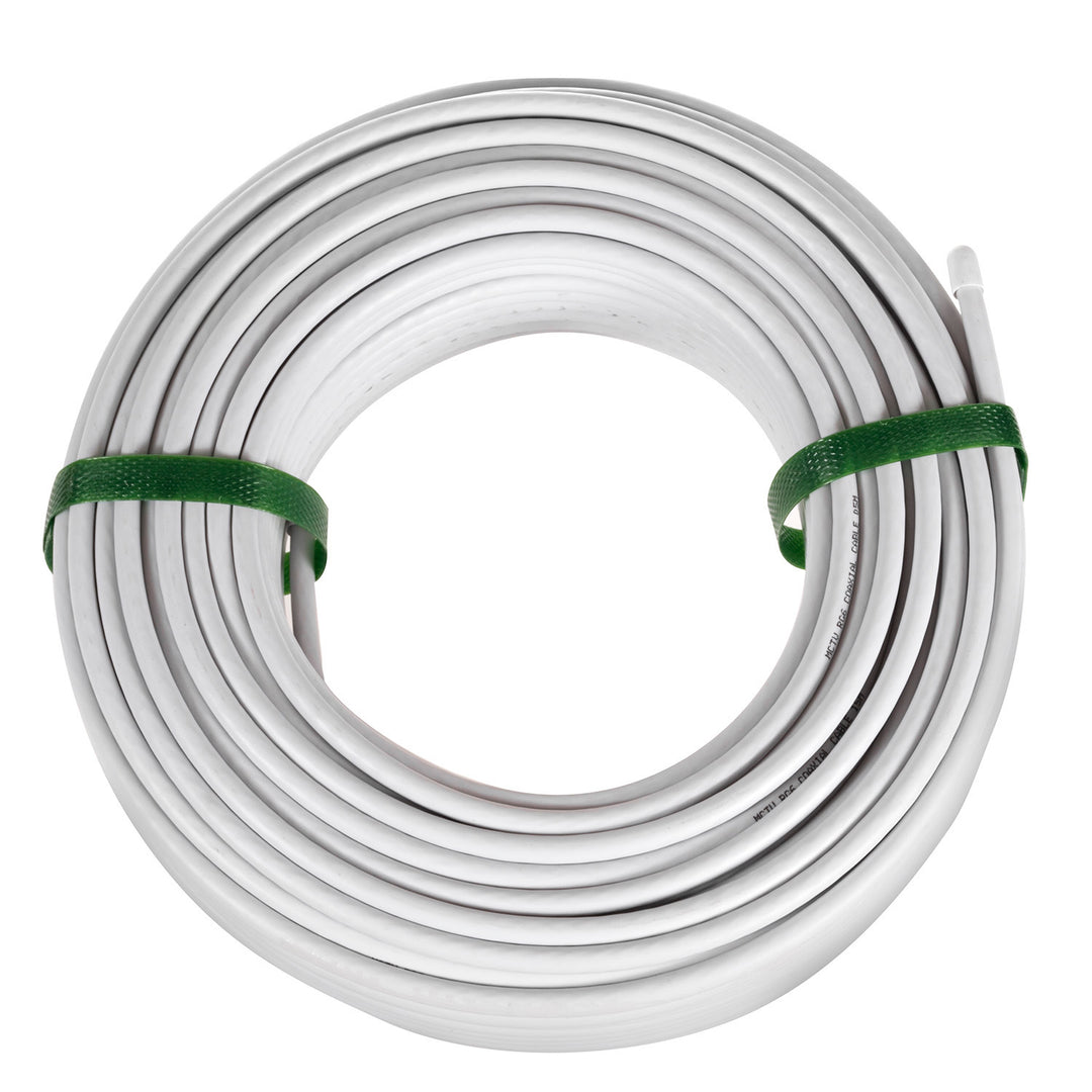 Maclean Coaxial Cable, Satellite Antenna Cable, 1.0CCS RG6, 100M, MCTV-572