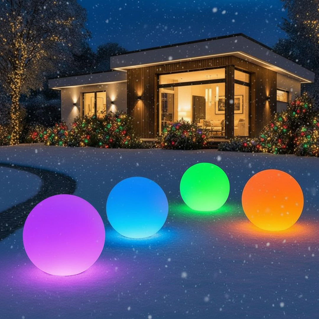 GreenBlue GB165 Kleurrijke LED-buitenlamp op zonne-energie