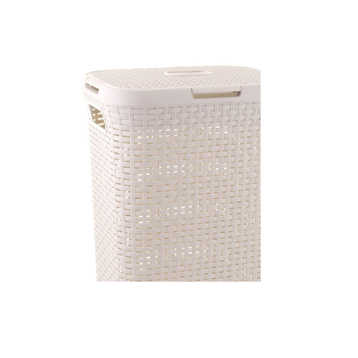 Panier à linge Naturel Style 40litres Crème Curver
