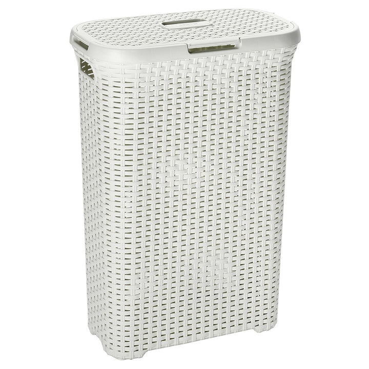 Panier à linge Naturel Style 40litres Crème Curver