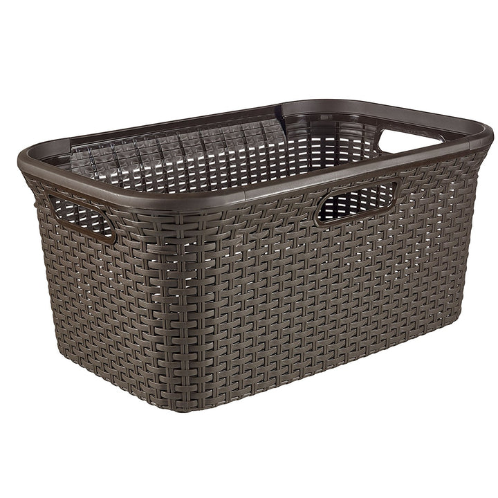 Curver Natural Style 45L panier brun foncé