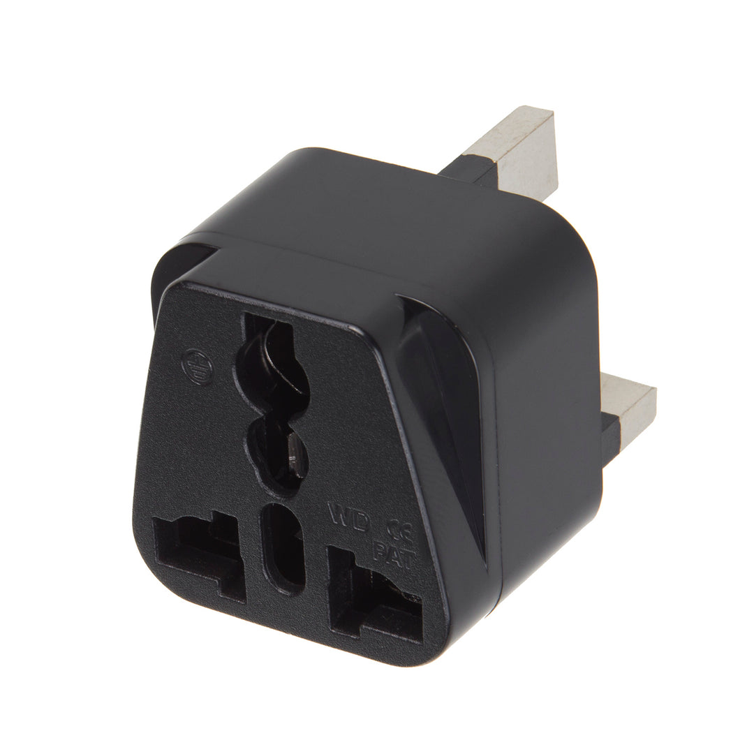 Adapteur de prise de voyage EU vers PLUG UK  Maclean MCE154