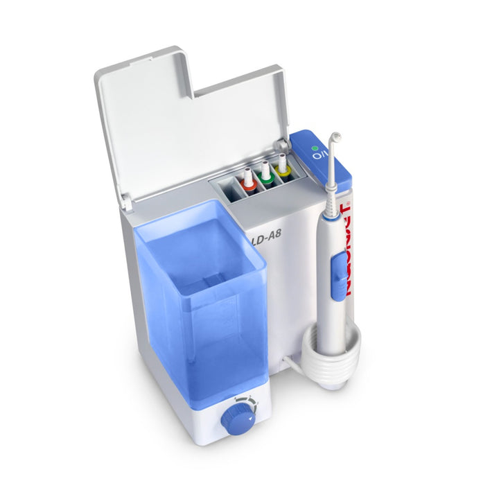 Station d'irrigation pour soins bucco-dentaires + 5 conseils LITTLE DOCTOR AQUAJET LD-A8 ADULT