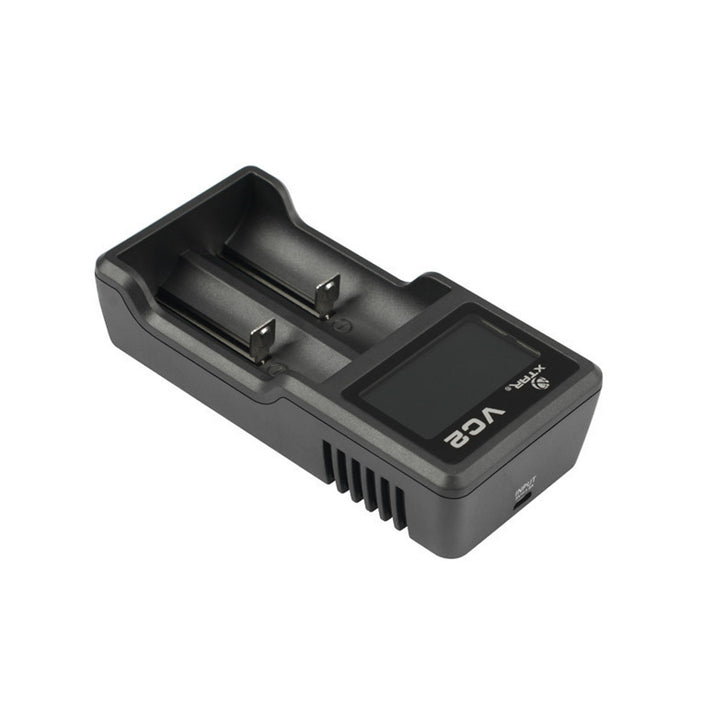 Oplader voor 18650 batterijen Xtar VC2