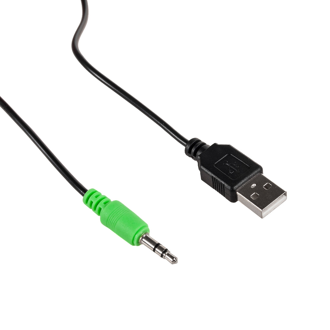 Haut-parleurs d'ordinateur 6W USB Audiocore AC805 noir