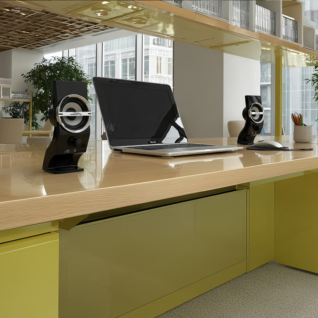 Haut-parleurs d'ordinateur 6W USB Audiocore AC805 noir