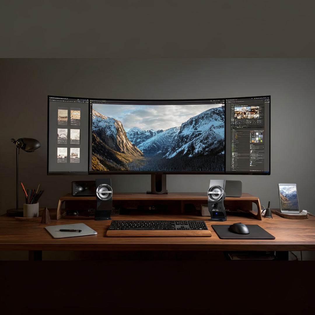 Haut-parleurs d'ordinateur 6W USB Audiocore AC805 noir