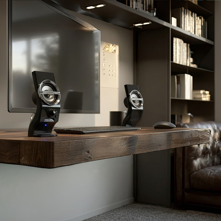 Haut-parleurs d'ordinateur 6W USB Audiocore AC805 noir