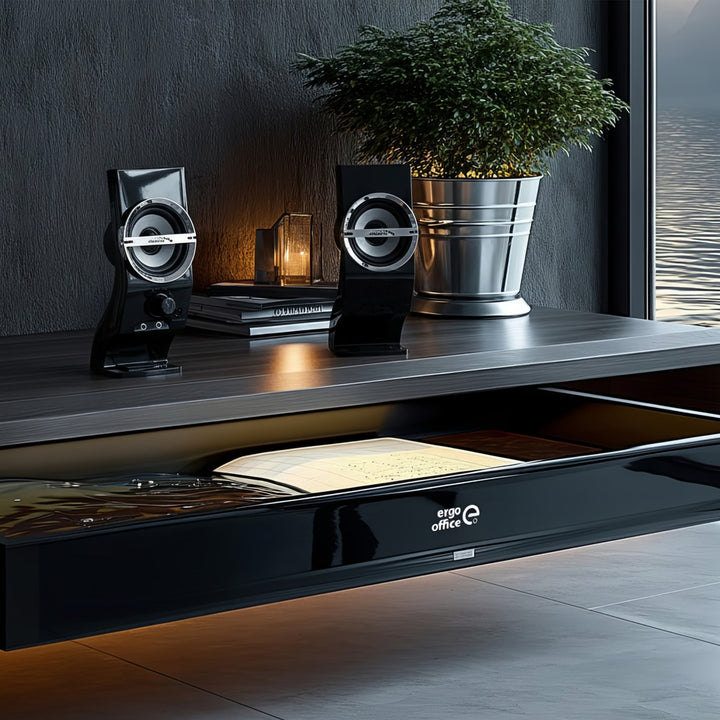 Haut-parleurs d'ordinateur 6W USB Audiocore AC805 noir