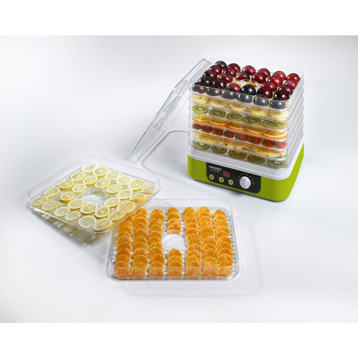 Séchoir Concept pour champignons, fruits et herbes, 9 tamis, minuterie, contrôle de la température, SO-1060