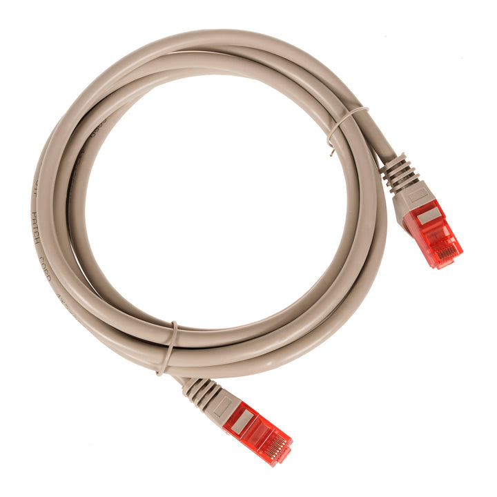 Maclean Cable, Cordon de raccordement UTP, fiche à fiche, Cat6, 2m, Gris, MCTV-302 S