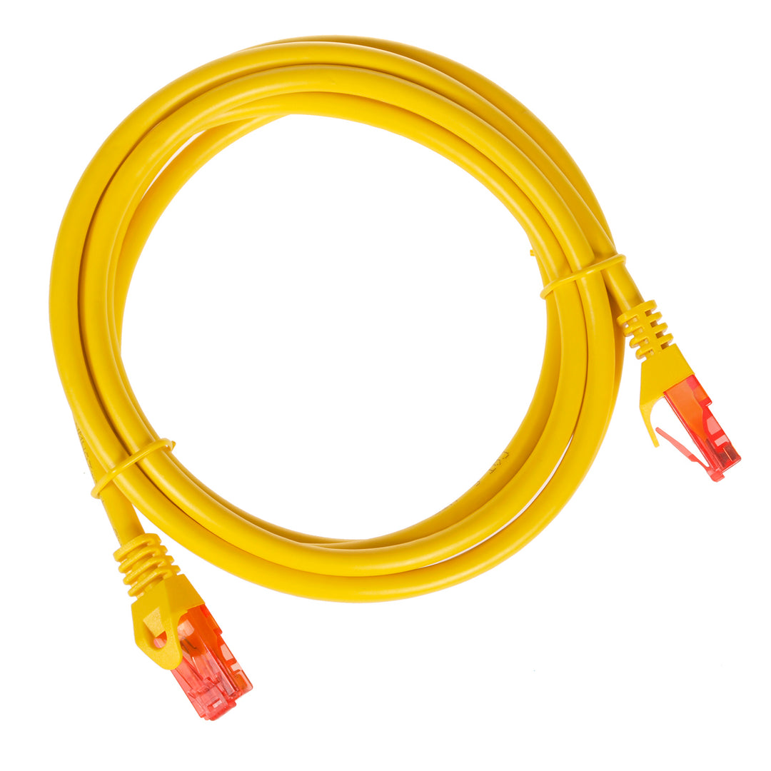 Lan PRO Câble réseau ETHERNET Patchcord RJ45 UTP CAT6 3M Maclean MCTV-303 Y