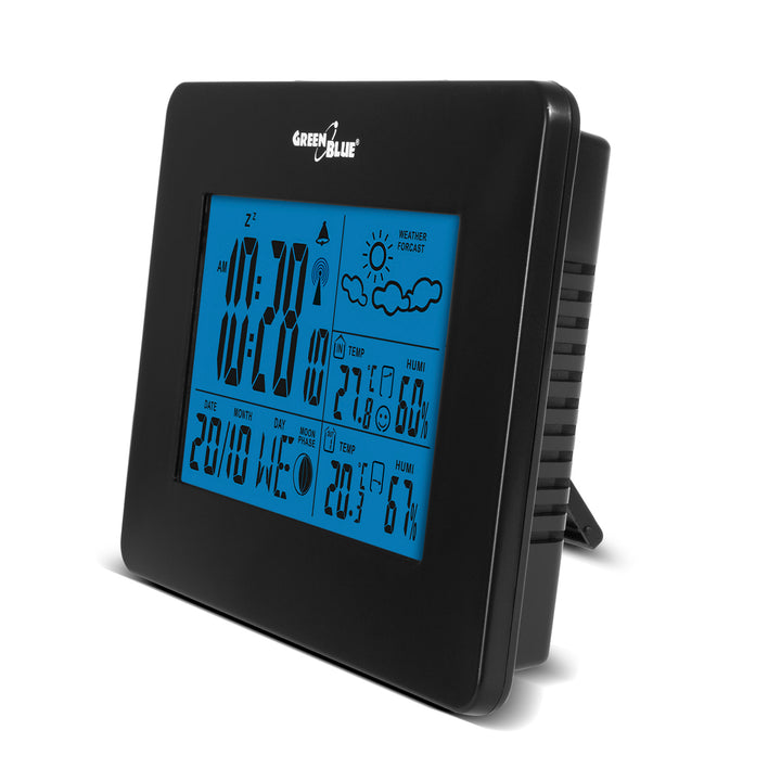 Station météo sans fil avec capteur externe GreenBlue GB146 B