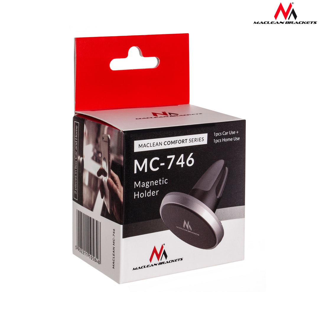 Support de téléphone magnétique universel pour voiture et maison Maclean MC-746