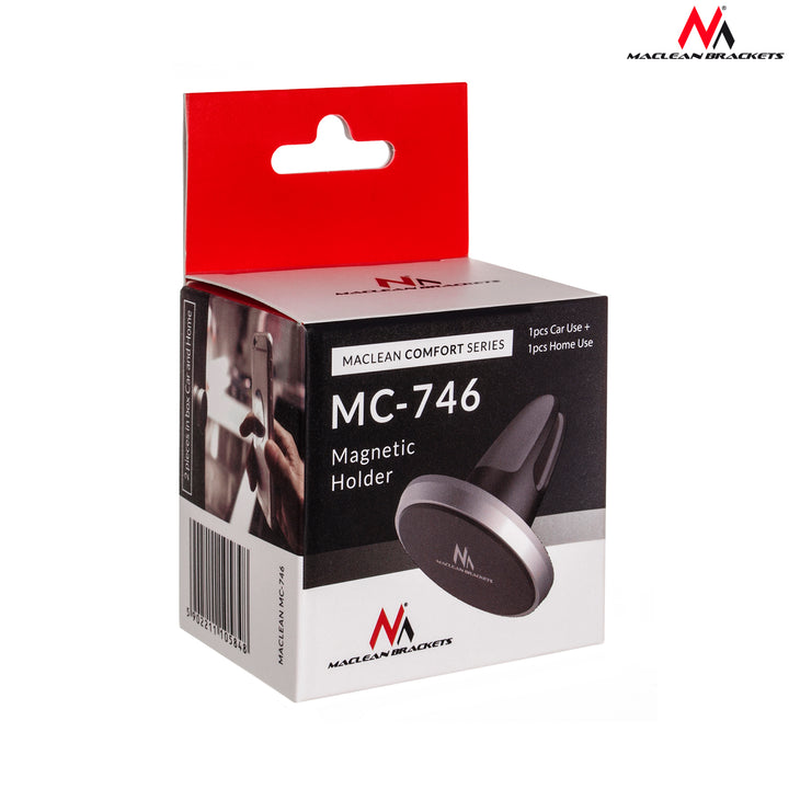 Support de téléphone magnétique universel pour voiture et maison Maclean MC-746