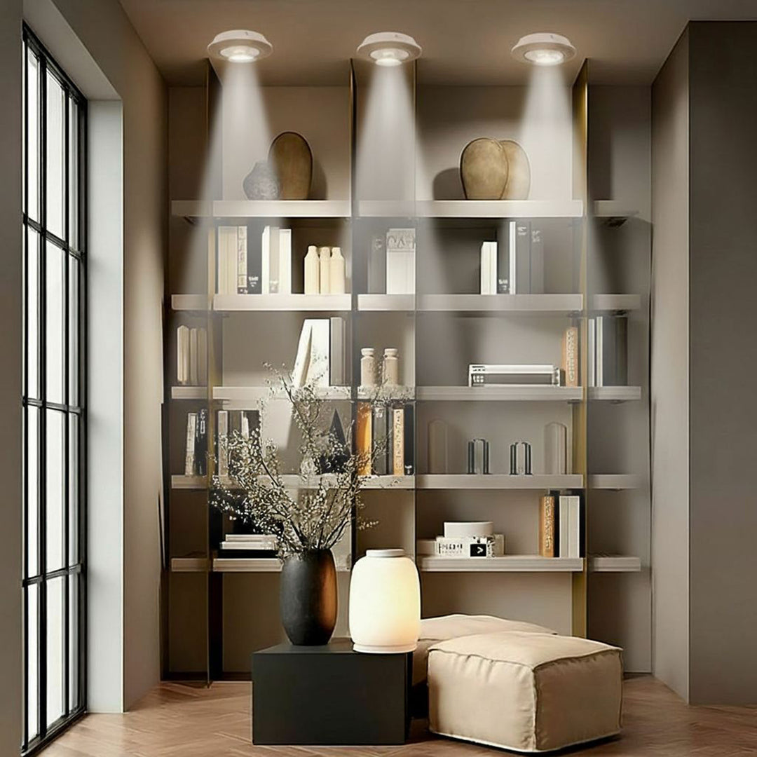 Draadloze op afstand bedienbare LED lamp 6 stuks 3xAAA batterij Maclean Energy MCE165