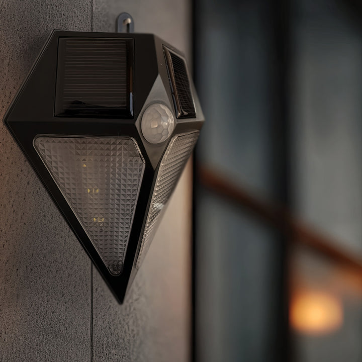 Solarlamp met bewegingssensor 6 LED Maclean Energy MCE168