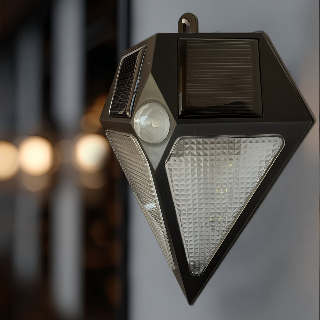 Solarlamp met bewegingssensor 6 LED Maclean Energy MCE168