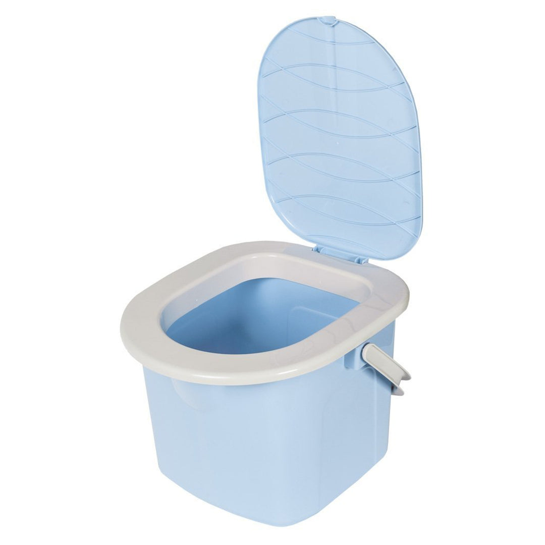 Draagbaar campingtoeristentoilet voor kinderen blauw 15,5L BranQ