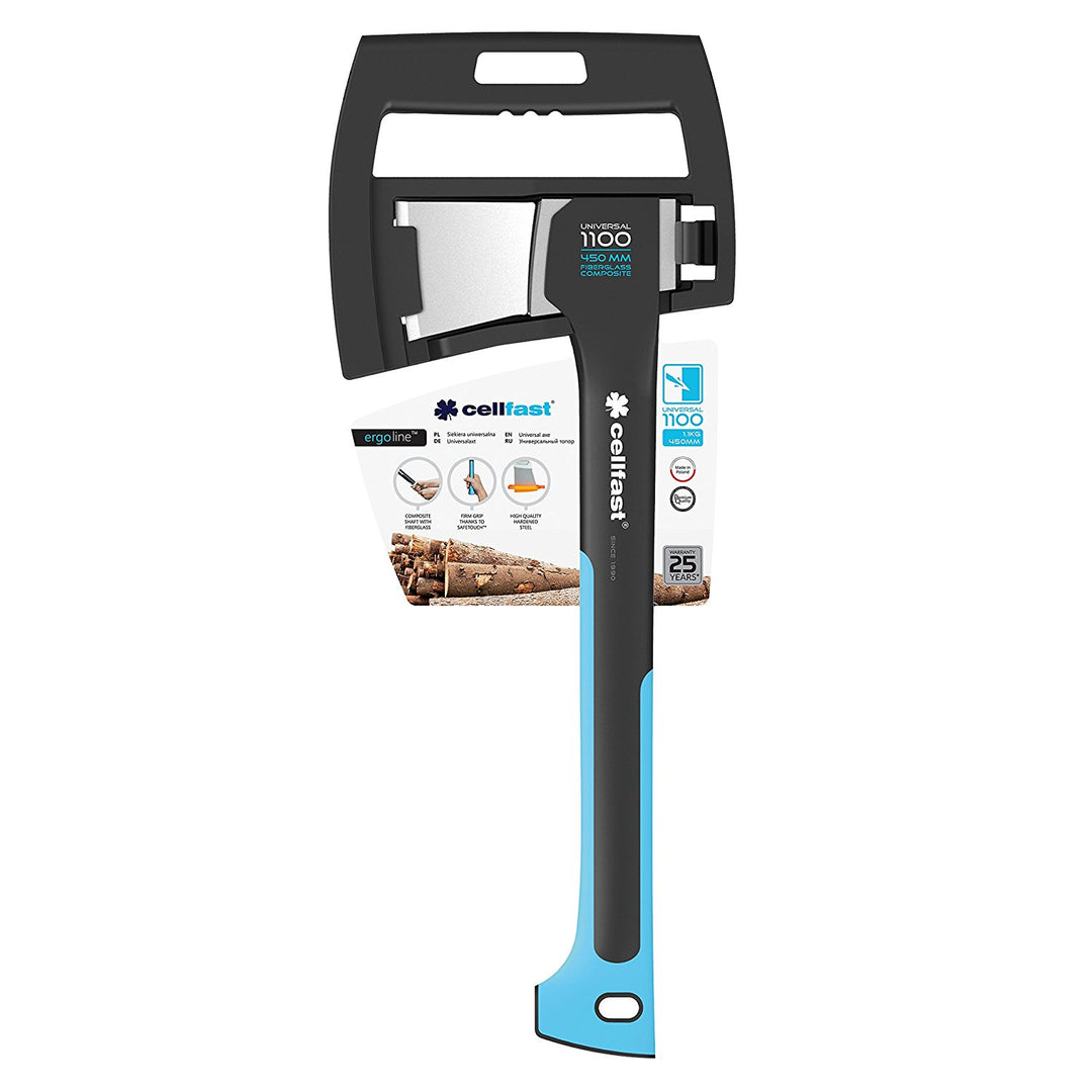 Cellfast bijl, multifunctioneel, gehard staal, 450 mm, U1100