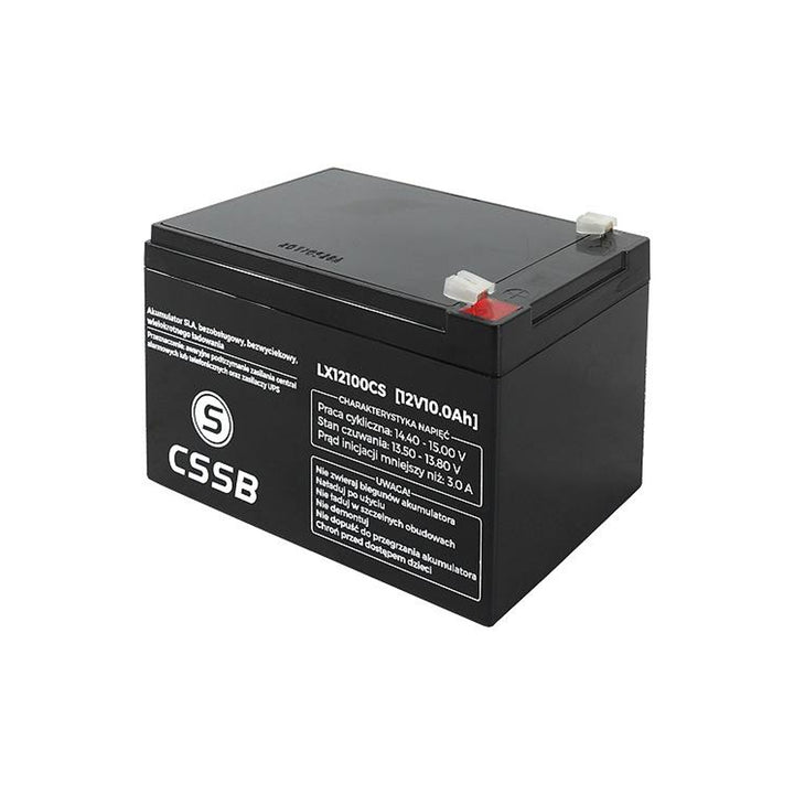 Batterie gel 12V 10Ah AGM rechargeable sans fuite et sans entretien LX12100