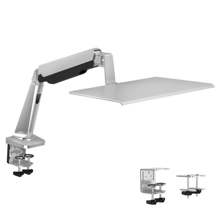 Support de bureau d'ordinateur portable 11 "-15.6" 8kg pour travail assis-debout Maclean MC-767