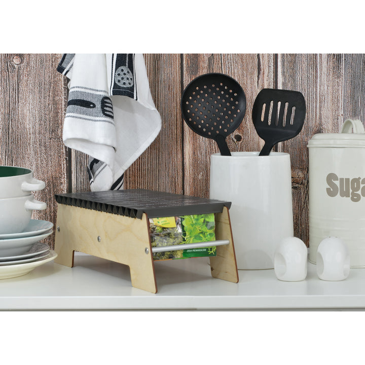 Rangements pour épices 16 compartiments épices fraîches bois
