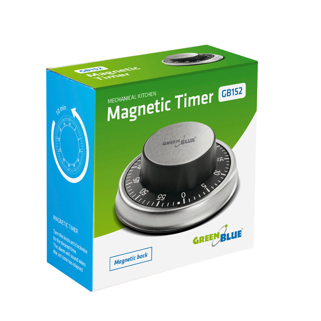 GreenBlue GB152 magnetische keukenhandmatige stopwatch